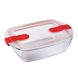 Pyrex Cook and Heat Rectangular Dish with Lid 1Ltr - [FC367]