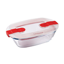 Pyrex Cook and Heat Rectangular Dish with Lid 350ml - [FC366]