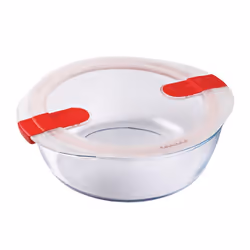 Pyrex Cook and Heat Round Dish with Lid 2.3Ltr - [FC362]