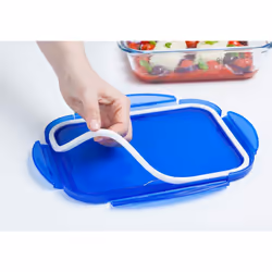 Pyrex Cook & Go Set of 3 Rectangular Glass Storage Boxes with Airtight and Waterproof Lids â 20 x 15 cm â 0.8L â - Additional view 8