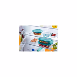Pyrex Cook Store Set of 3 Rectangular Glass Food Storage Dishes with Lids 04L 11L 25L BPA Free - Additional view 5