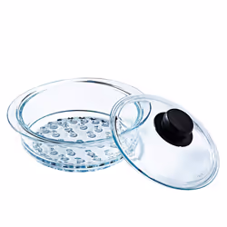 Pyrex - Steamer basket + lid â Steamer for healthy and tasty cooking. Made in France