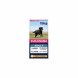 Eukanuba Complete Dry Dog Food for Adult Large and Giant Breeds with Fresh Chicken 15 kg
