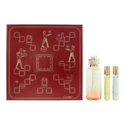 Cartier RiviÃres De Cartier Discovery Set 100ml Insouciance Edt + 10ml Allegresse Edt + 10ml Luxuriance Edt