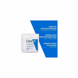 CeraVe Moisturising Cream for Body and Face, Cream for Dry to Very Dry Skin with Hyaluronic Acid and 3 Essential Ceramides, 2 x 454 g