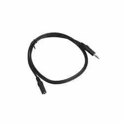 3.5mm Jack Headphone Extension Cable AUX Audio Lead Stereo Male to Female 0.5m