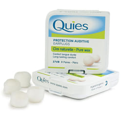 Quies Wax Ear Plugs 8 Pairs