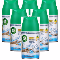 6 x Air Wick Freshmatic Max Automatic Spray Refill 250ml - Turquoise Oasis