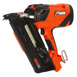 Paslode Nail Gun Gas Cordless 360XI First Fix Angled 90mm 7.4V 2.1Ah Lithium