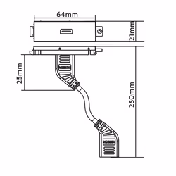 Vision TC3 HDMI socket-outlet - Additional view 4