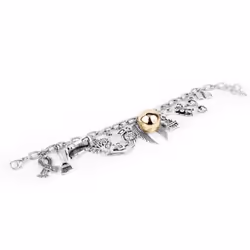 Retro Unisex Potter Bracelets Wristband Chain Bracelet Bangle Wirst Band