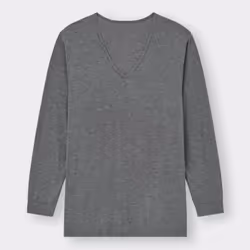 Gu STyle HeaT V Neck T  9 4 sleeVe - 09 BLACK/3XL