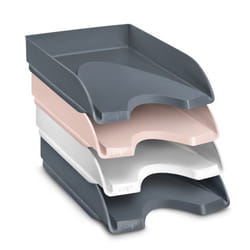 CEP Mineral by Cep Letter Trays A4 Portrait Stackable Assorted Colours