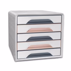 CEP Mineral by Cep 5 Drawer Module Unit Assorted Colours - 1071111631