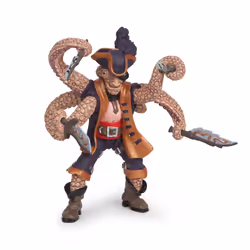 Papo Octopus Mutant Pirate, 3 yr(s), Pirates and Corsairs, Multicolour, PVC