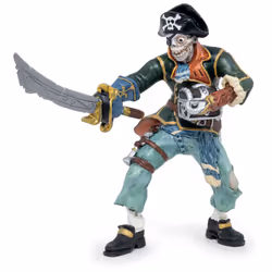 PAPO Pirates and Cosairs Zombie Pirate Toy Figure - 39484