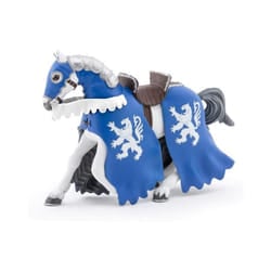 Papo - 39759 - Figurine - Horse of lion knight with spear