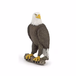 Papo Sea Eagle, 3 yr(s), Wild animal kingdom, Brown, White, Yellow, PVC