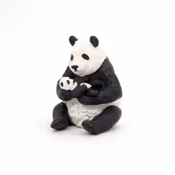 Papo Sitting Panda And Baby - Additional view 4