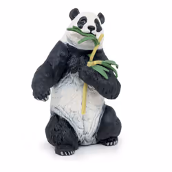 PAPO Wild Animal Kingdom Panda with Bamboo Toy Figure - 50294