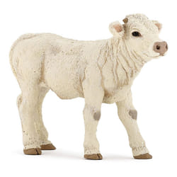 PAPO Farmyard Friends Charolais Calf Toy Figure