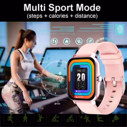 Smart Watch For Men Women Gift For Xiaomi Full Touch Screen Sport Fitness Watches BT Call Digital Smartwatch Wristwatch 2024 New - Gold, mesh belt