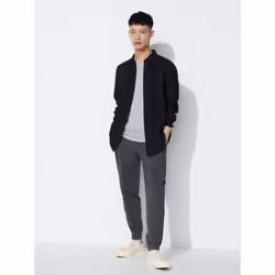 Uniqlo Japan Ultra Stretch Dry Ex Jogger Pants - 08 DARK GRAY/3XL