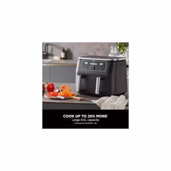 Ninja Foodi MAX Dual Zone Digital Air Fryer, 2 Drawers, 9.5L