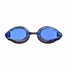 Arena Adult Tracks Swimming Goggles - Blue Lens, Black Frame