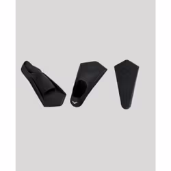 Arena Powerfin Fin, Split fins, Black, Silicone, Full foot, 35 - 36