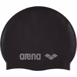 Arena Classic Silicone Junior, Black, Silver, Head cap, Unisex, Child, Swimming, Silicone