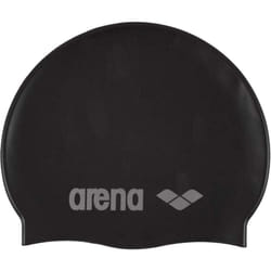 Arena Classic Silicone Junior Black, Silver