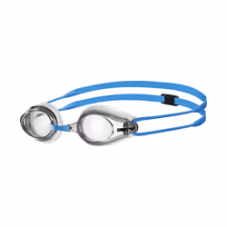 Arena 1E559/17, Unisex, Grey, Transparent, Polycarbonate, Blue, Silicone
