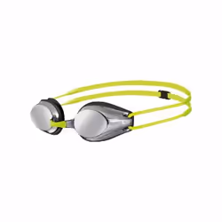 Arena Tracks Junior Mirror, One Size, Silver, Grey, Yellow, Silicone, Adult