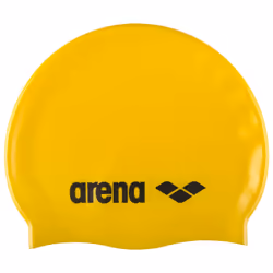 Arena Classic Silicone Junior, Black, Yellow, Head cap, Unisex, Child, Swimming, Silicone