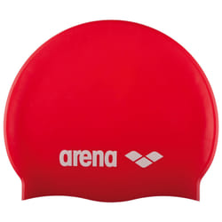 Arena Classic Silicone Junior Red, White