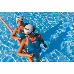 3D Soft USA Unisex Racing Swim Cap for Women and Men, 100% Silicone, Red, Large