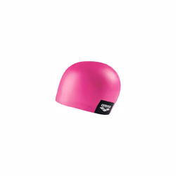 Pink Logo Shaped Swim Cap