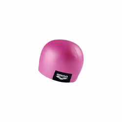 Pink Logo Shaped Swim Cap