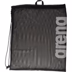 Arena Drawstring Mesh Equipment Swimwear Pool Bag Swimming Gym ***UK - Black