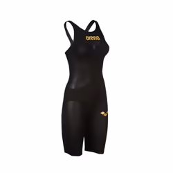 Arena Carbon Air2 Kneesuit Competition Swimwear - 24, Black/Gold