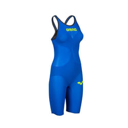 Arena Carbon Air2 Kneesuit Competition Swimwear - 30, Blue/Grey/Yellow
