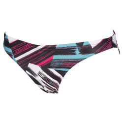 ARENA Women's Standard Rulebreaker Real Brief Bikini Bottoms Athletic Sport Swimsuit  Freak Rose  L