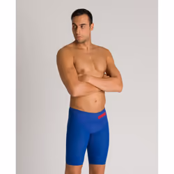 Arena Race Swimming Jammers Powerskin Carbon Glide Swim Shorts in Ocean Blue - 26