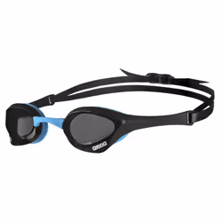Arena Swimming Cobra Ultra Swipe Goggles  (Dark Smoke-Black-Blue)