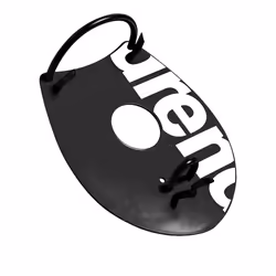 Training Tool Elite Hand Paddle 2, BLACK-WHITE