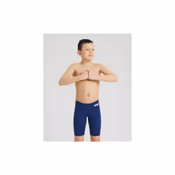 Arena Team Boy Swim Jammer Solid One Piece Racing Swimwear for Athletes - Navy - 24