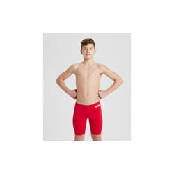 Arena Team Boy Swim Jammer Solid Athletic One Piece Comfortable Swimwear - Red - 26