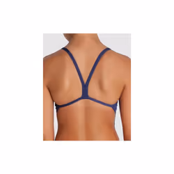 Arena Girls Team Swimsuit Challenge Solid Junior Sports Swimwear Navy/White - 24 - Additional view 4