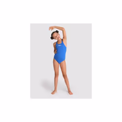 Arena Team Girls Swim Pro Comfortable Fit Swimming Suit Solid One Piece - Royal - 30